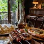 Sakhli: Georgian Cooking on Bolshoy Karetny Lane with Live Piano