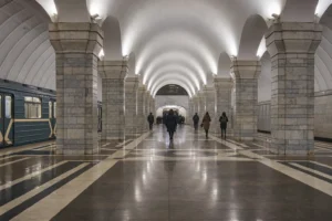 Serpukhovskaya Metro Station: Three-Vault Hall and Ring Line Link