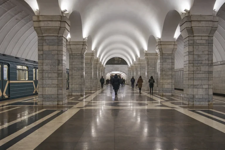 Serpukhovskaya Metro Station: Three-Vault Hall and Ring Line Link