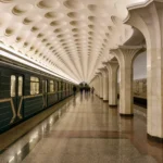 Sokol Metro Station: 1938 Terminus with Coffered Vault and Marble