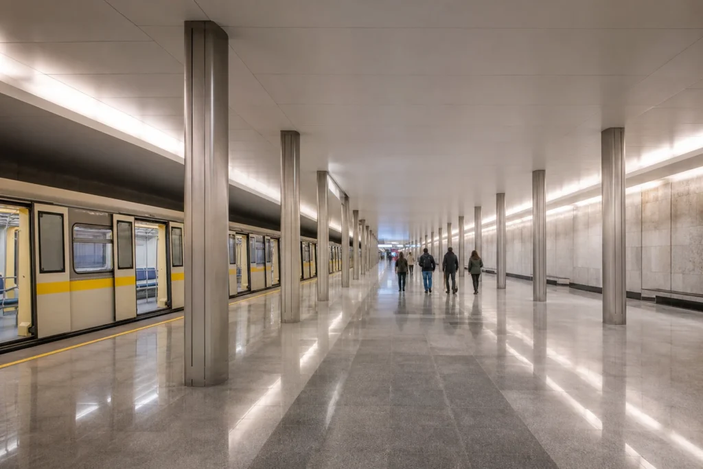 Solntsevo Metro Station: Line 8A Stop in the Solntsevo District