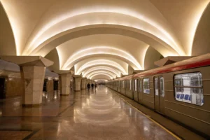 Sportivnaya Metro Station: Luzhniki Stop with a Metro Museum