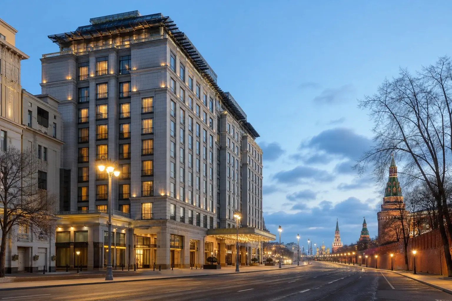 The Carlton Moscow: Five-Star Hotel on Tverskaya Street by Red Square