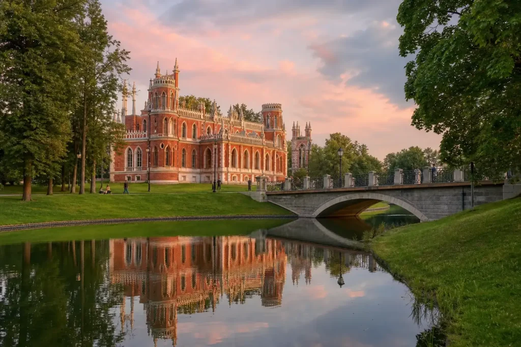 Tsaritsyno: Catherine's Unfinished Palace, Park and Fountain Guide