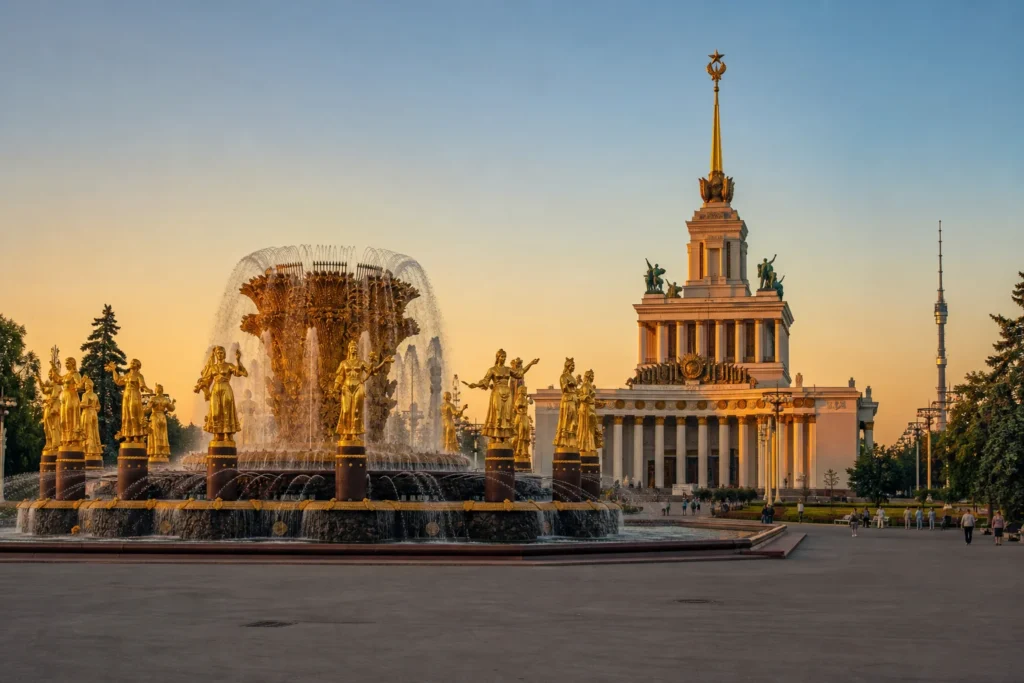 VDNH and Ostankino: Pavilions, Space Museum, TV Tower and Park