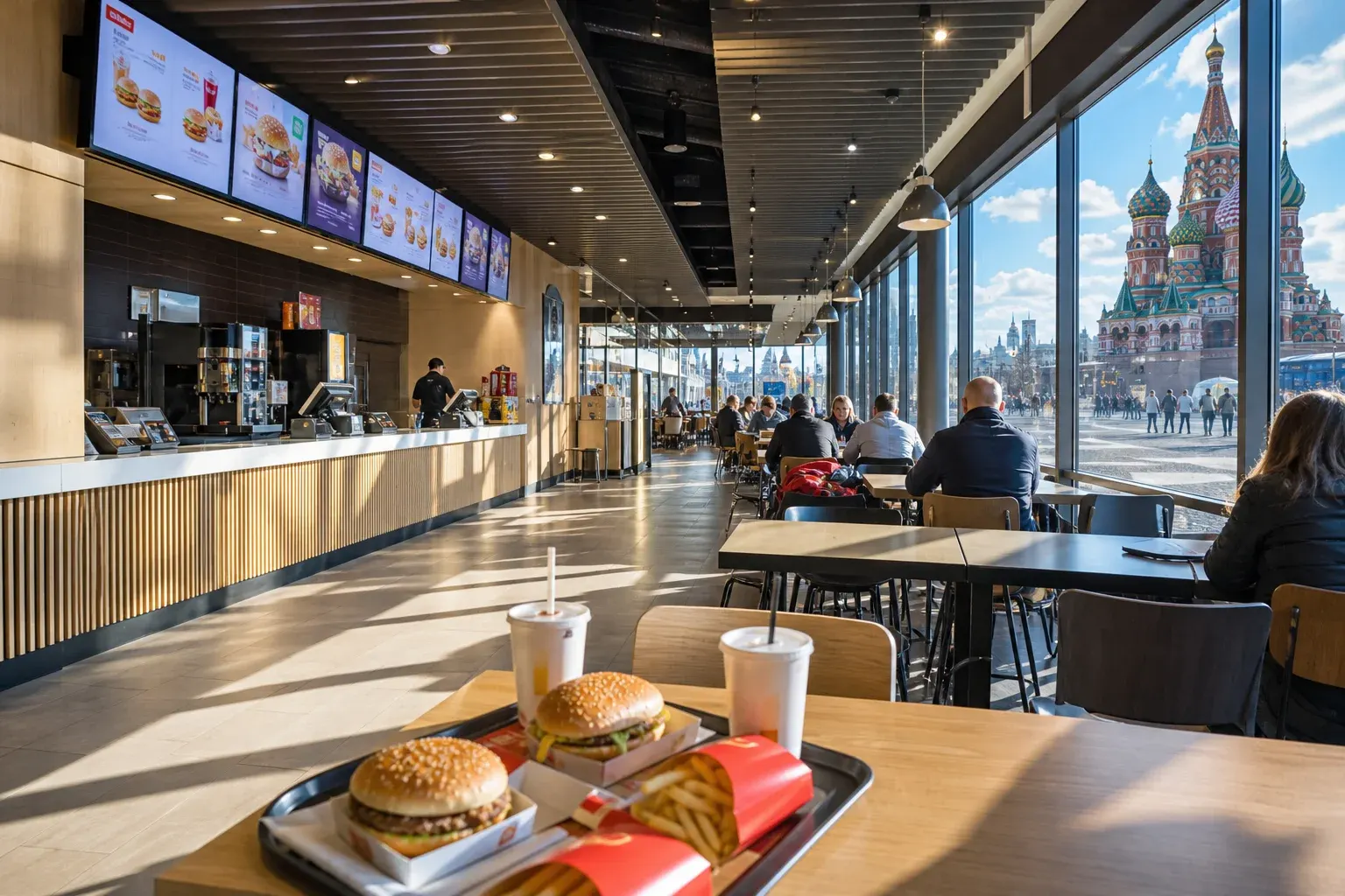Vkusno i tochka: Russia’s Rebranded Burger Chain and How It Works