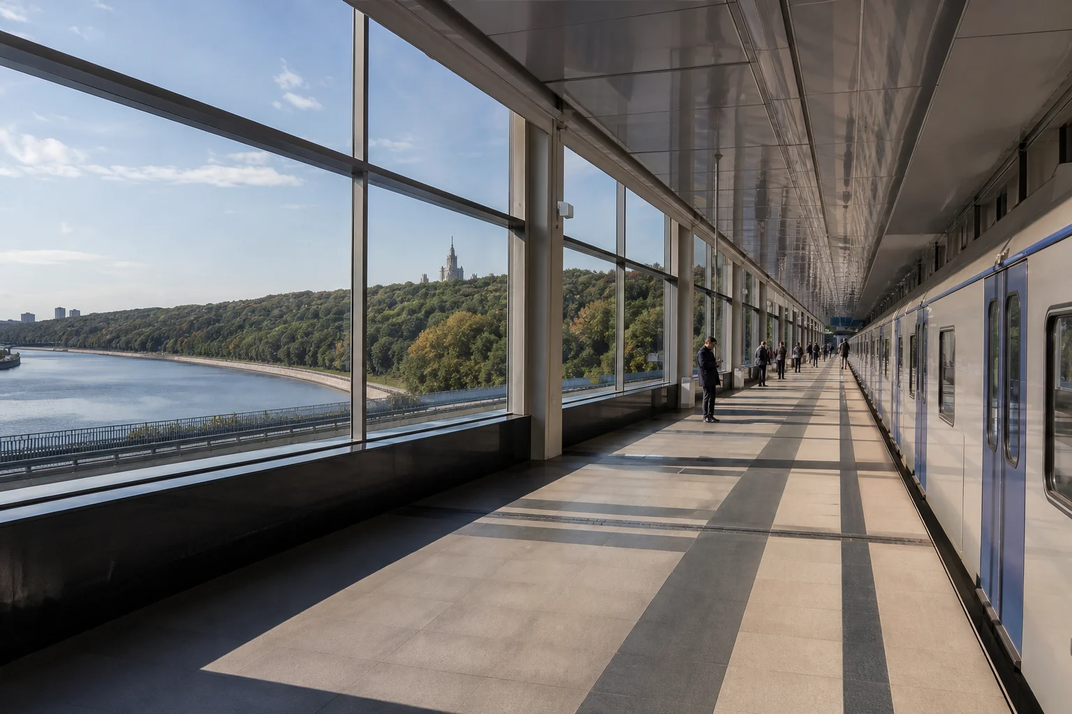 Vorobyovy Gory Metro Station: Station on a Bridge, Views and Tips
