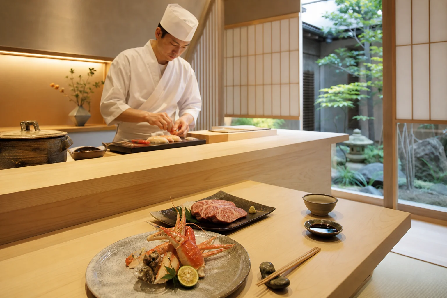 WA Garden: Three Japanese Omakase Restaurants in Romanov Lane