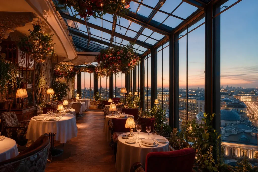 White Rabbit: Moscow Fine Dining with a Skyline View