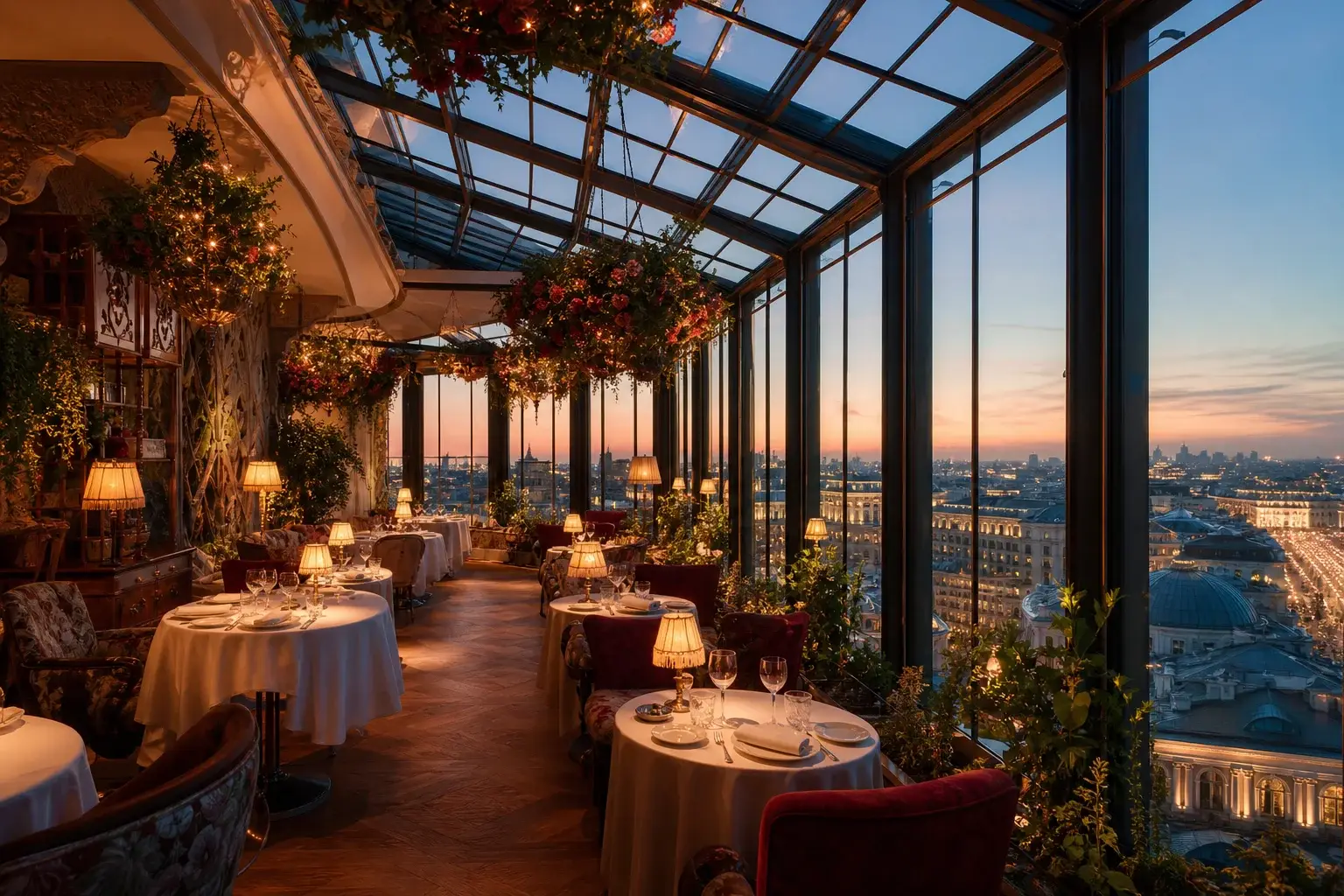 White Rabbit: Moscow Fine Dining with a Skyline View